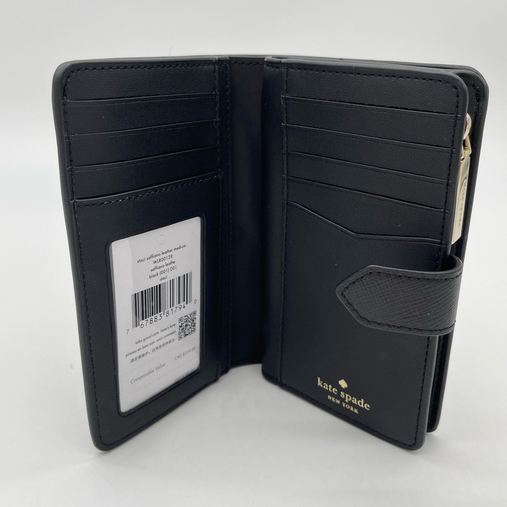Kate Spade Staci Medium Compact Bifold Wallet - Picture 6 of 7